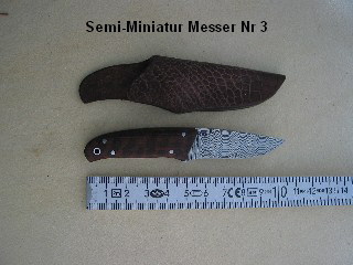 Semi-Miniatur Messer Nr 3