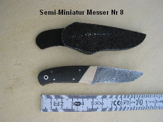 Semi-Miniatur Messer Nr 8